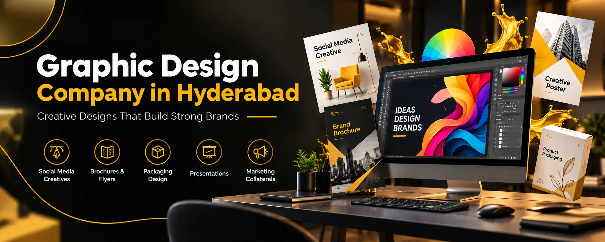 Graphic Design Company in Hyderabad | Social Media, Brochure & Packaging Design Best Graphic Design Company in Hyderabad - Ad Your Dream